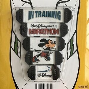 Disney Marathon Strapz No String Shoelaces SET OF 10 ADULT Medium Runners NEW